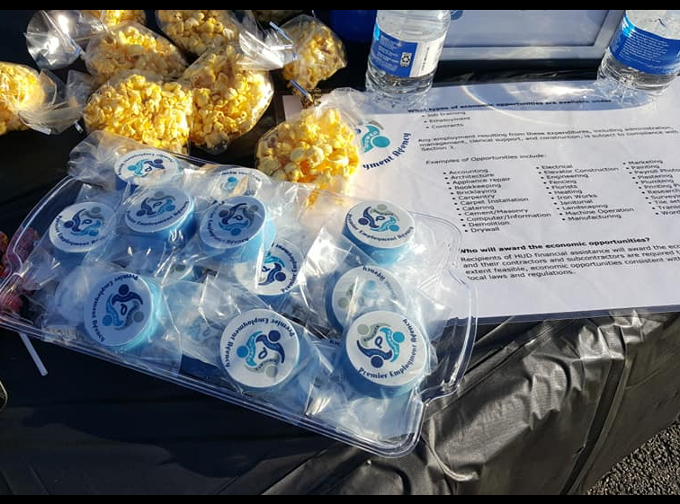 Premier community outreach materials